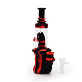 Ritual 8.5'' Silicone Rocket Recycler Black & Red