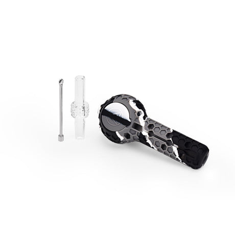 Ritual 4'' Silicone Nectar Spoon Black & White Marble