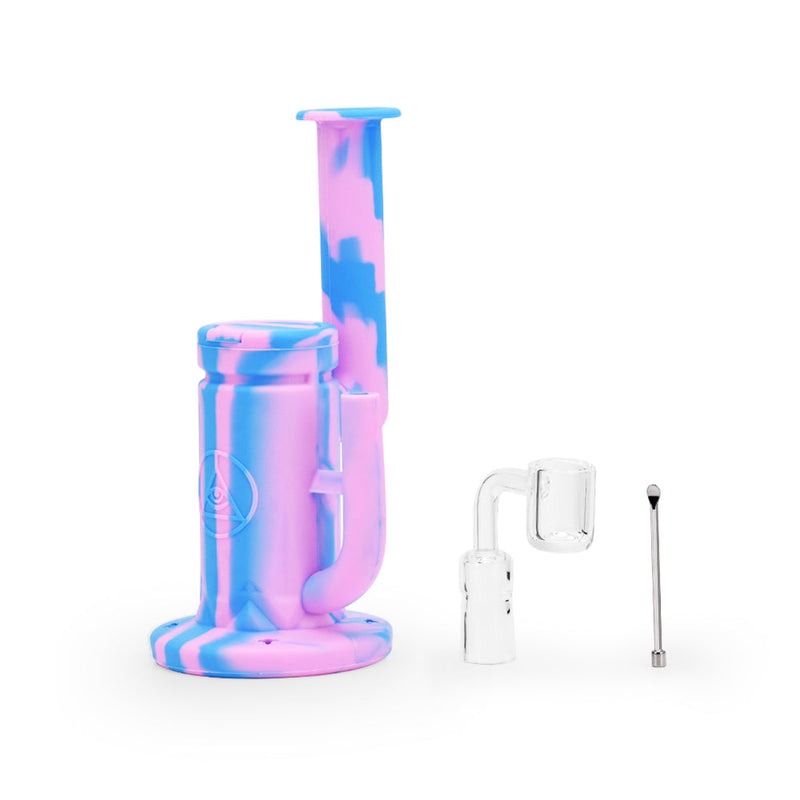 Ritual 8.5'' Silicone Sidecar Rig Cotton Candy