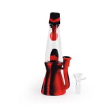 Ritual 7.5'' Silicone Lava Lamp Black & Red