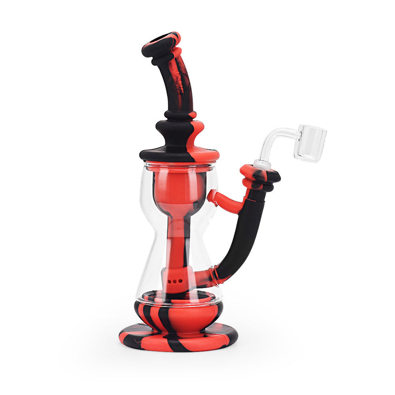 Ritual 10'' Silicone Deluxe Incycler Black & Red