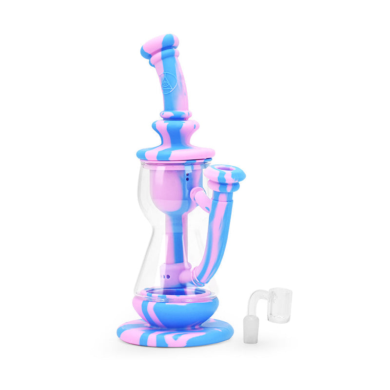 Ritual 10" Silicone Deluxe Incycler Cotton Candy