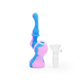 Ritual 5" Silicone Upright Bubbler Cotton Candy