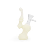 Ritual 5" Silicone Upright Bubbler UV Titanium White