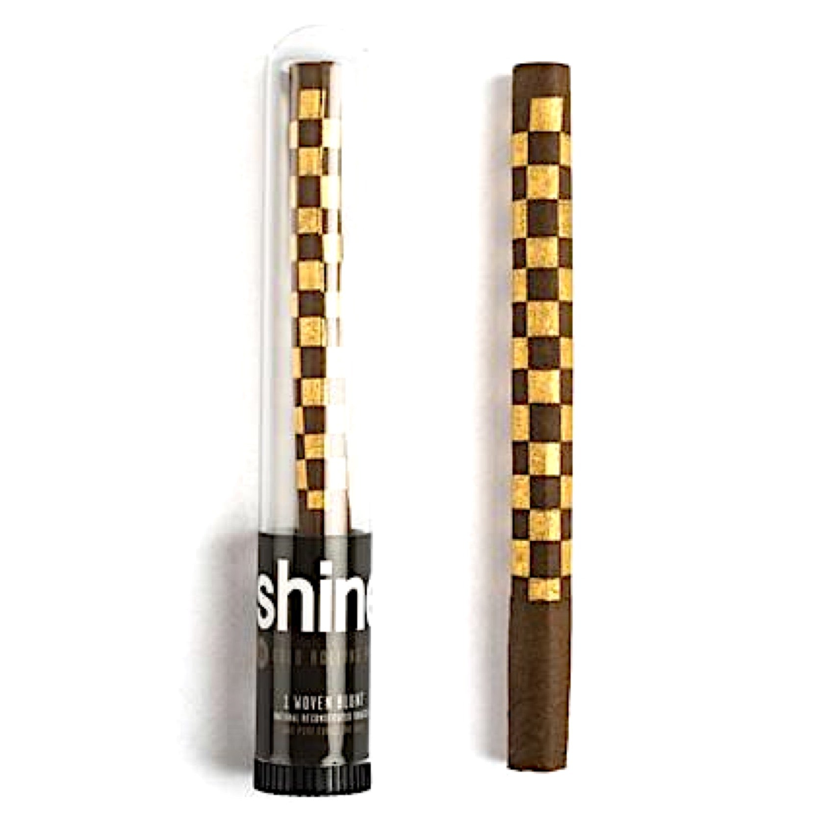 golden wrap tobacco wraps Shine Papers 24k Gold 2 PER Pack Cigar Made with Pure Edible Gold : Health & Household Gold Ultra-Thin Wraps | LooseLeaf