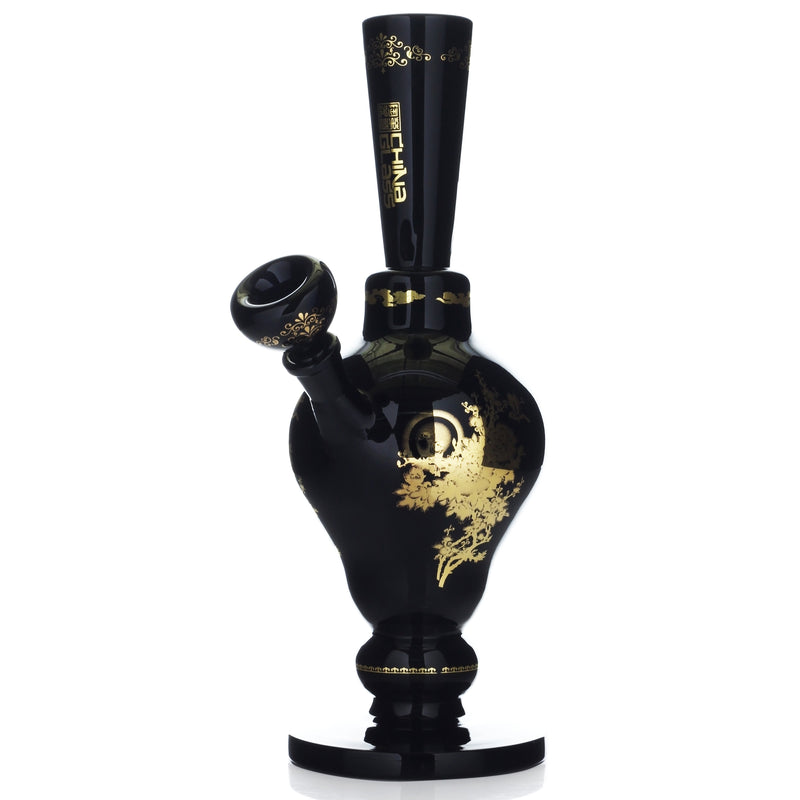 The China Glass "Cao Cao" Dynasty Vase - 12” Water Pipe 