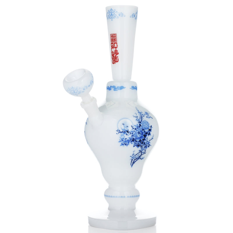 The China Glass "Cao Cao" Dynasty Vase - 12” Water Pipe 