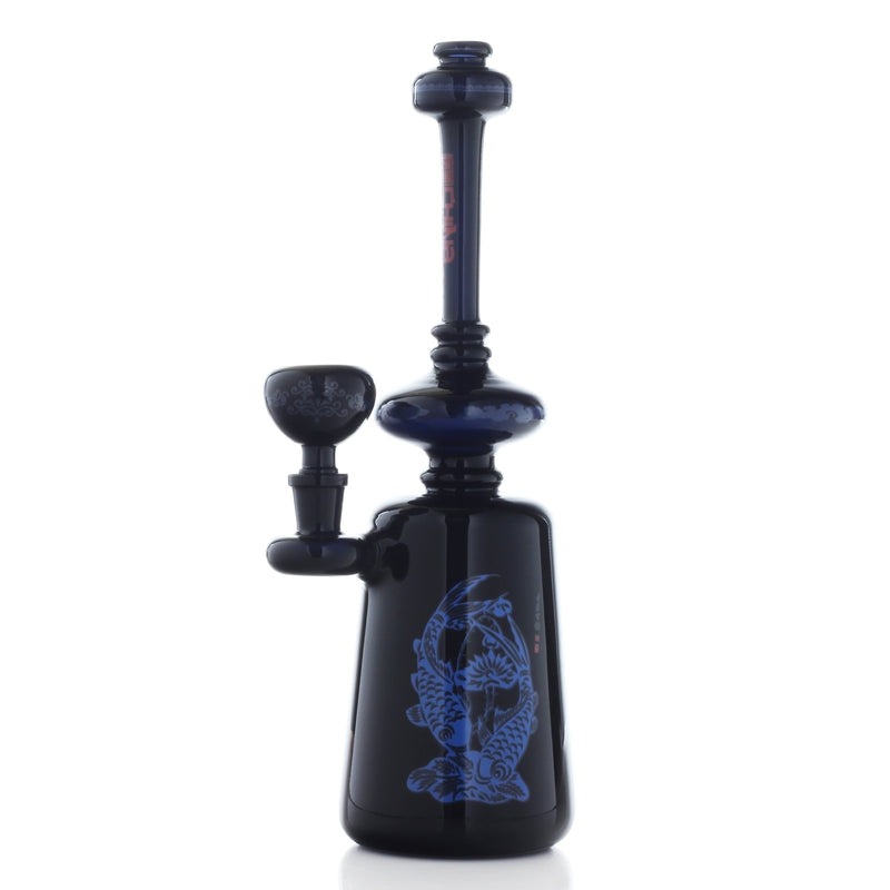 The China Glass "Sui" Dynasty Vase - 11.5” Beaker Bong 