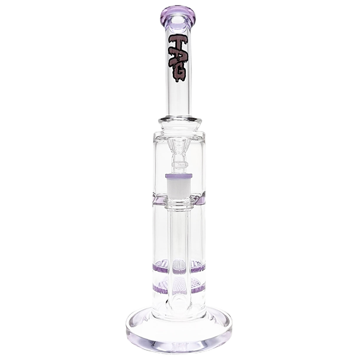 TAG 16” Double Honeycomb Perc Bong