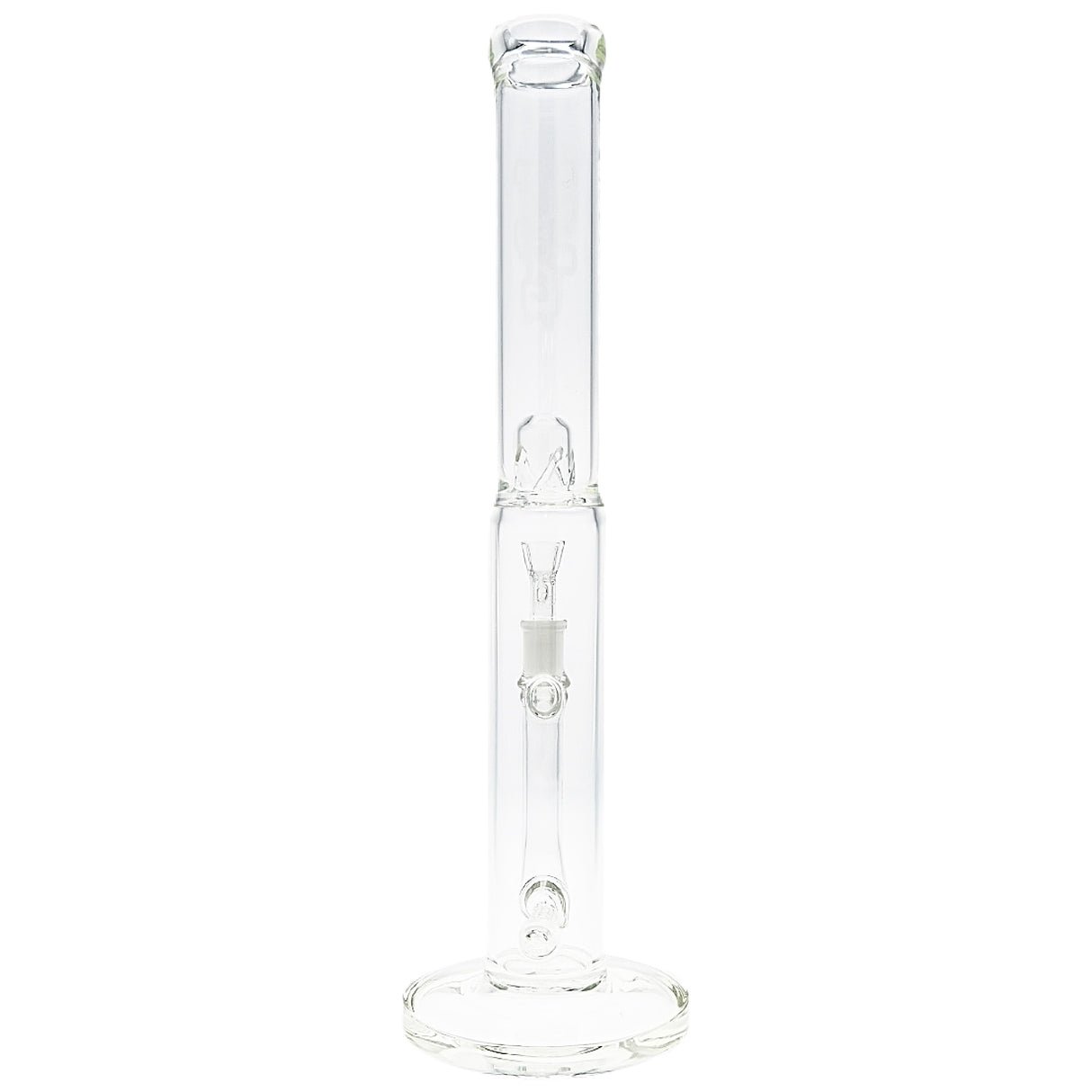 TAG 16” Inline Perc Straight Tube Bong