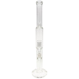 TAG 22” Multi Perc Straight Tube Bong