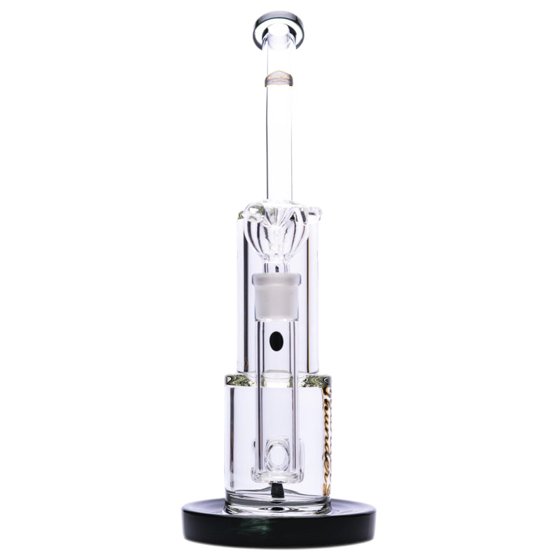 Thunder Glass Stacked Chamber Bong Front