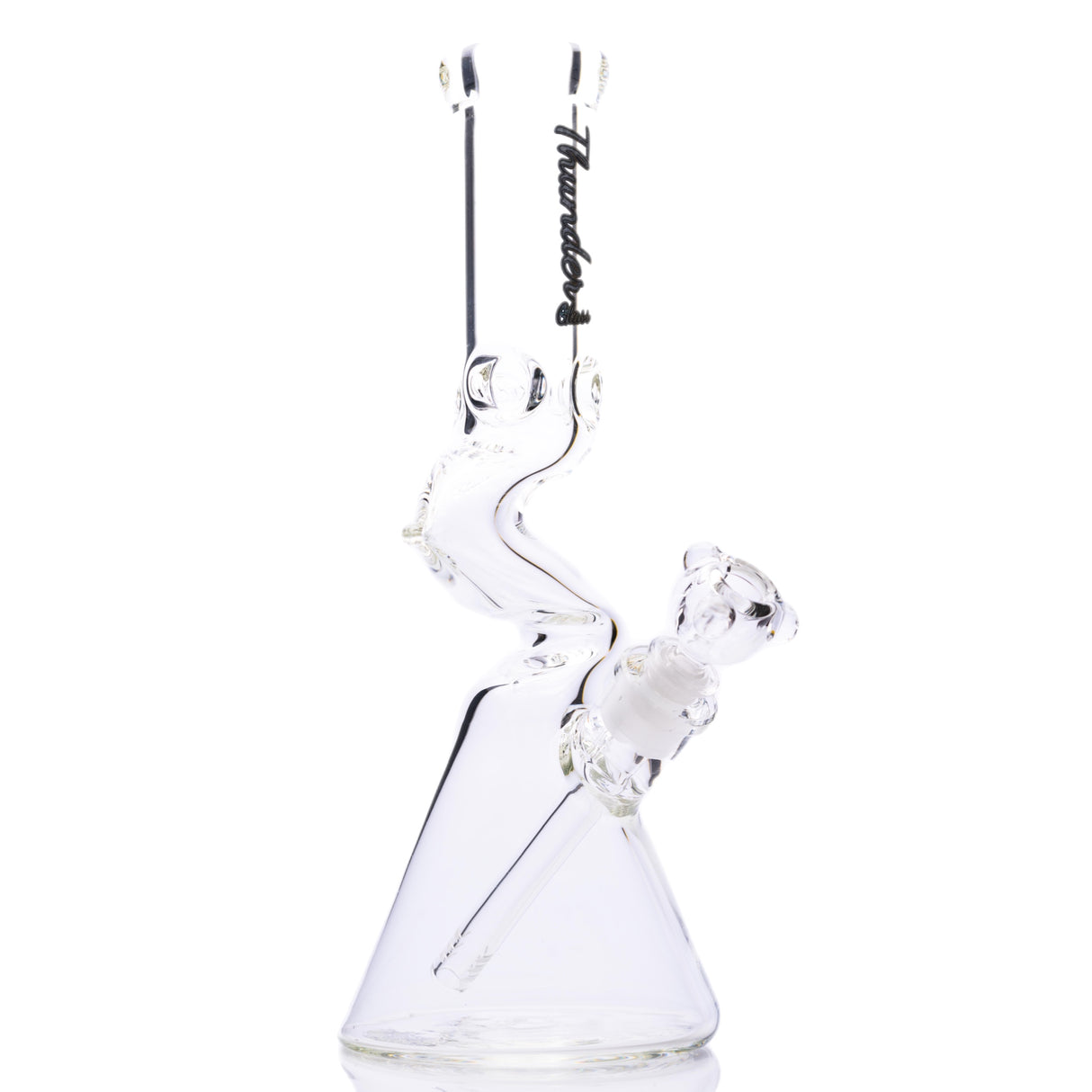 Thunder Glass Zong Beaker Bong Left Side