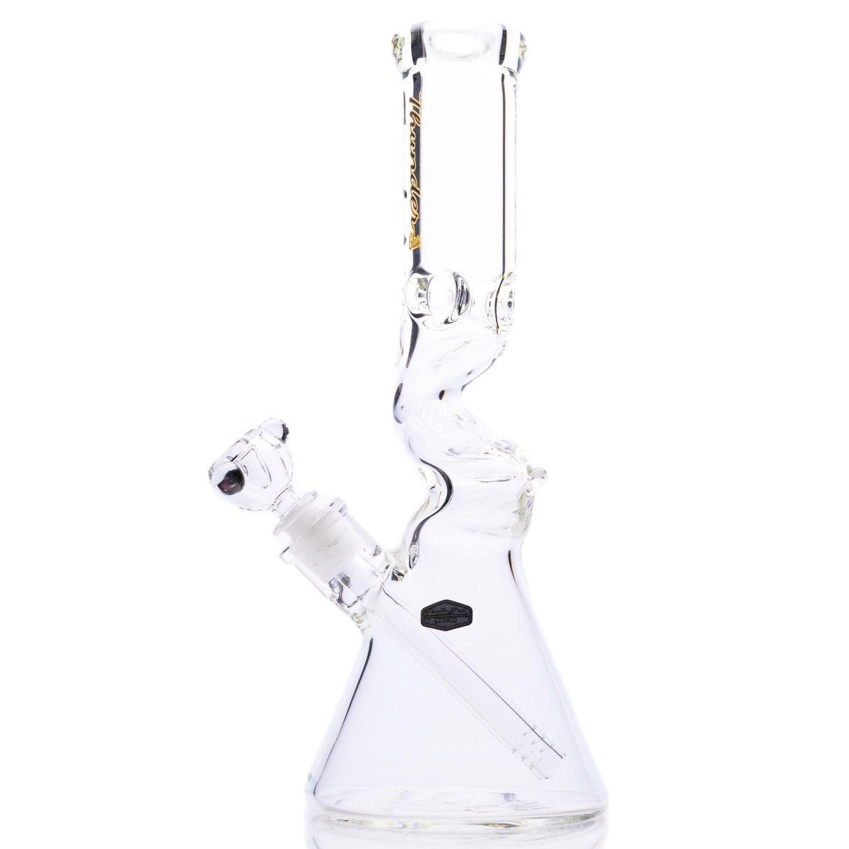 Thunder Glass Zong Beaker Bong Side