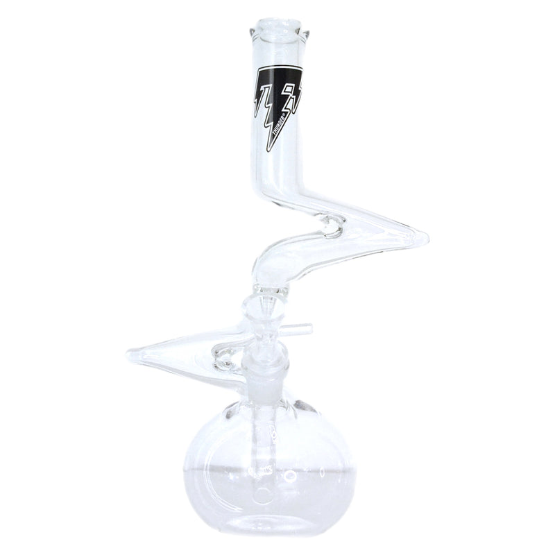 Thunder Glass Round Base Zong in Clear