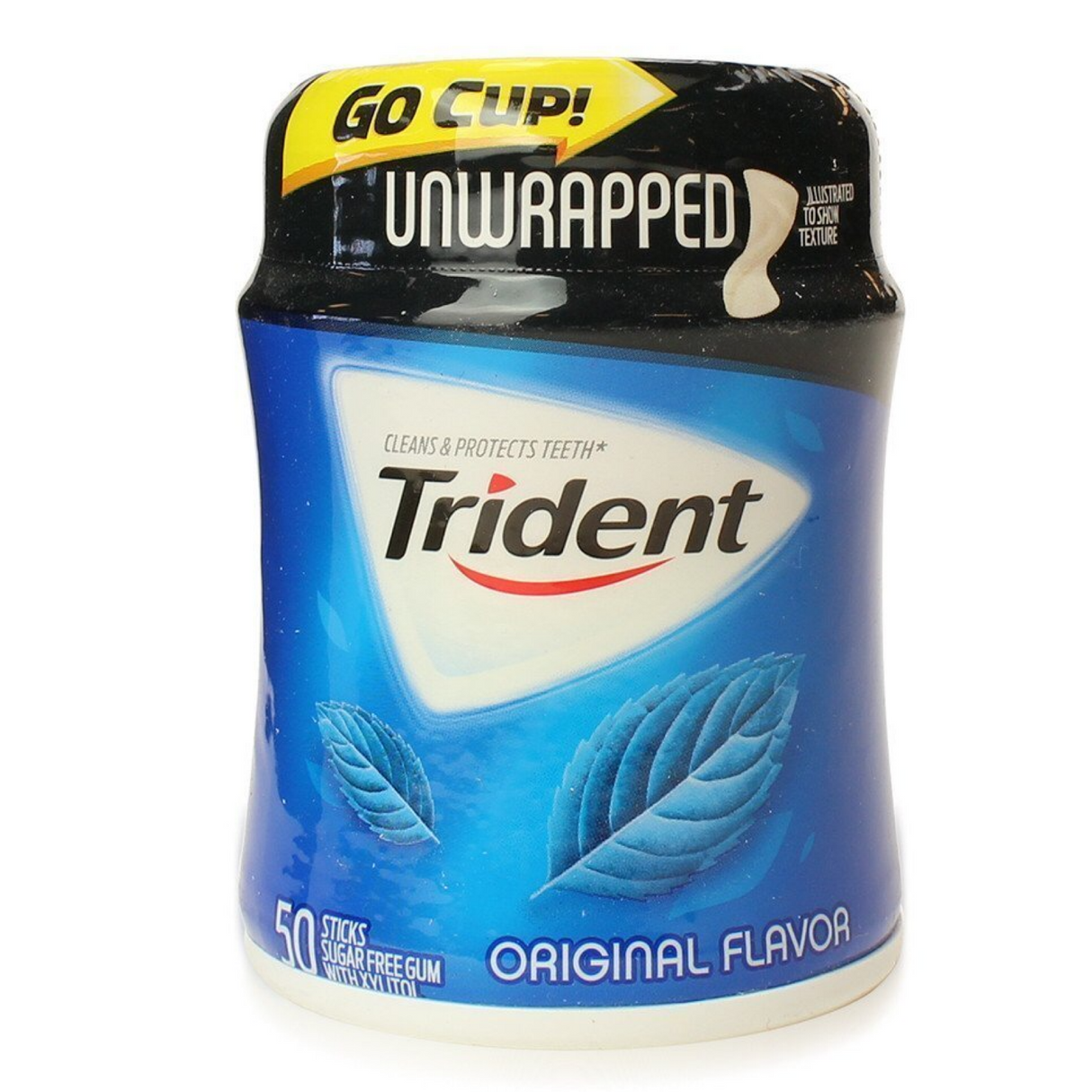 Trident Original Gum Go Cup Stash Can 