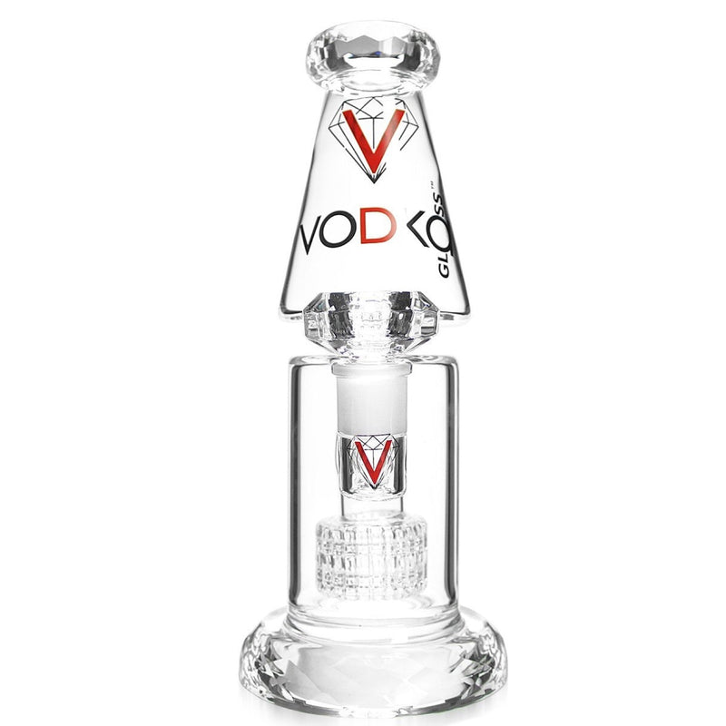 Vodka Glass "Rose Quartz" - 10.5” Diamond Series Bong 