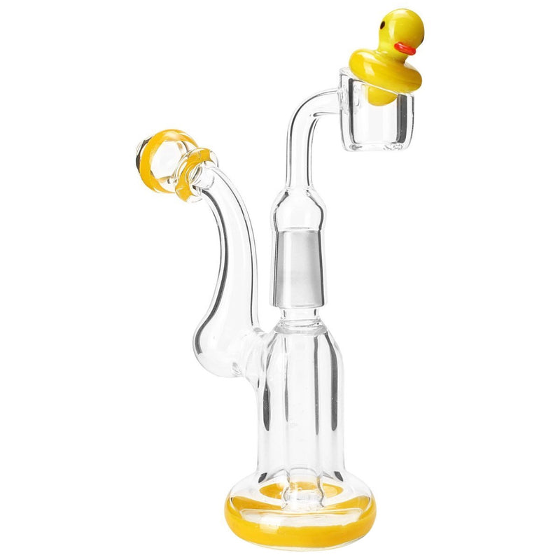 Yellow Duck Themed Glass Carb Cap 🐥 
