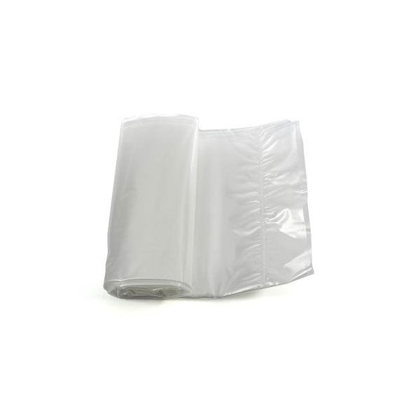 a white plastic bag on a white background