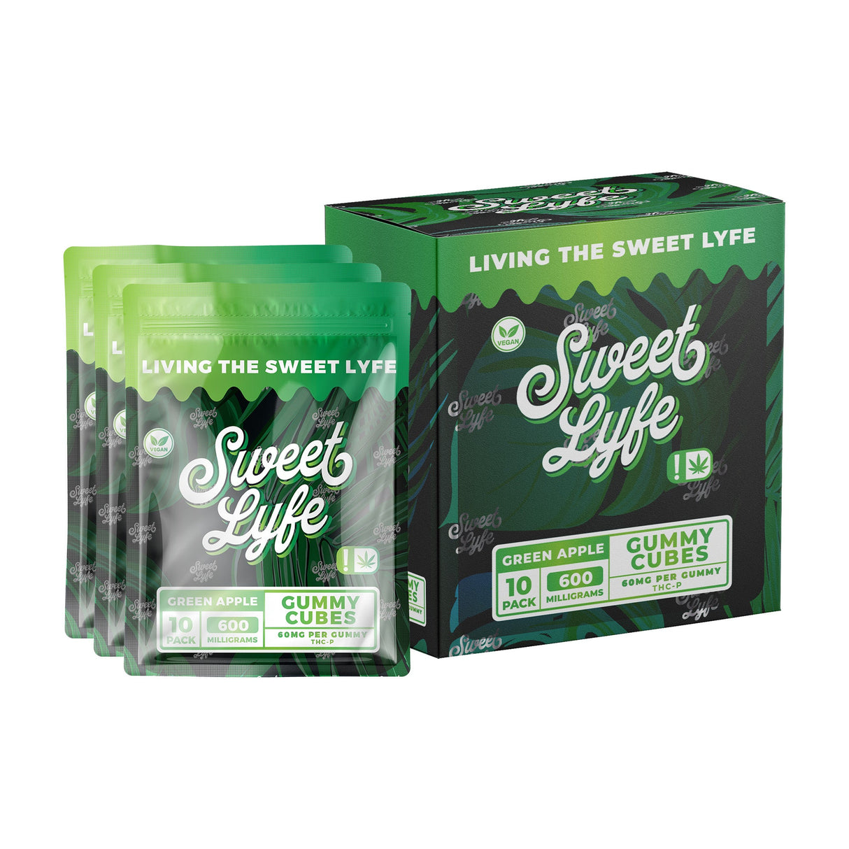 Sweet Lyfe Delta 8 + THC-P Vegan Gummies