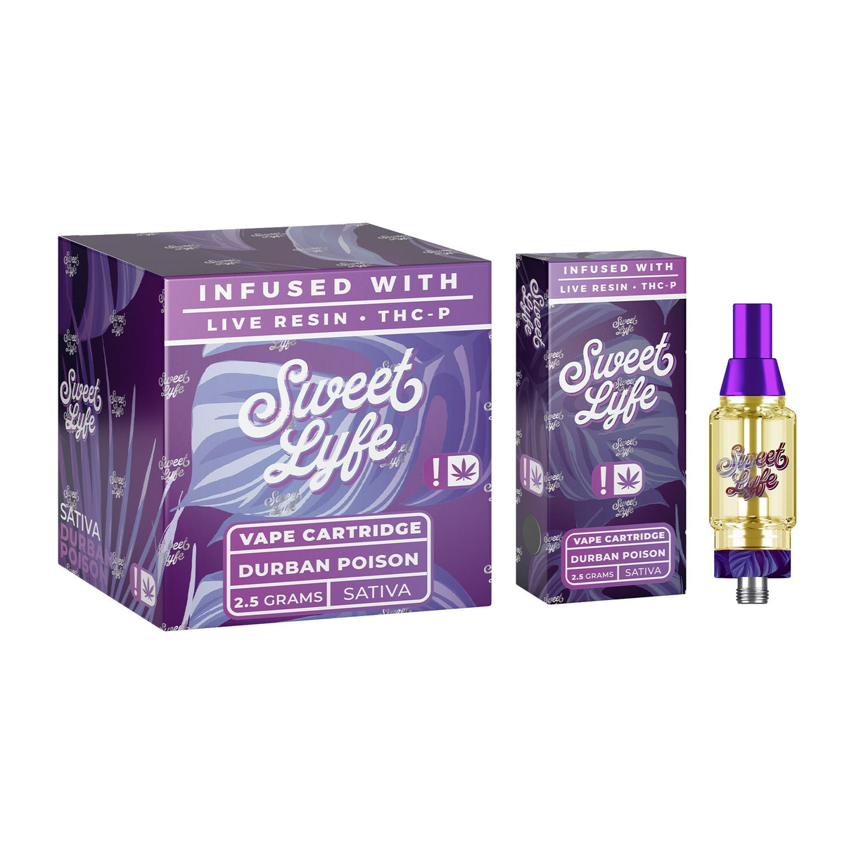 Sweet Lyfe Live Resin Delta-8 + THC-P Cartridges