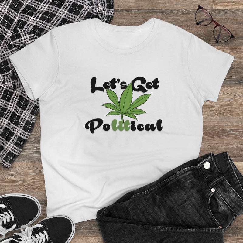 Women’s Let’s Get Political T-Shirt