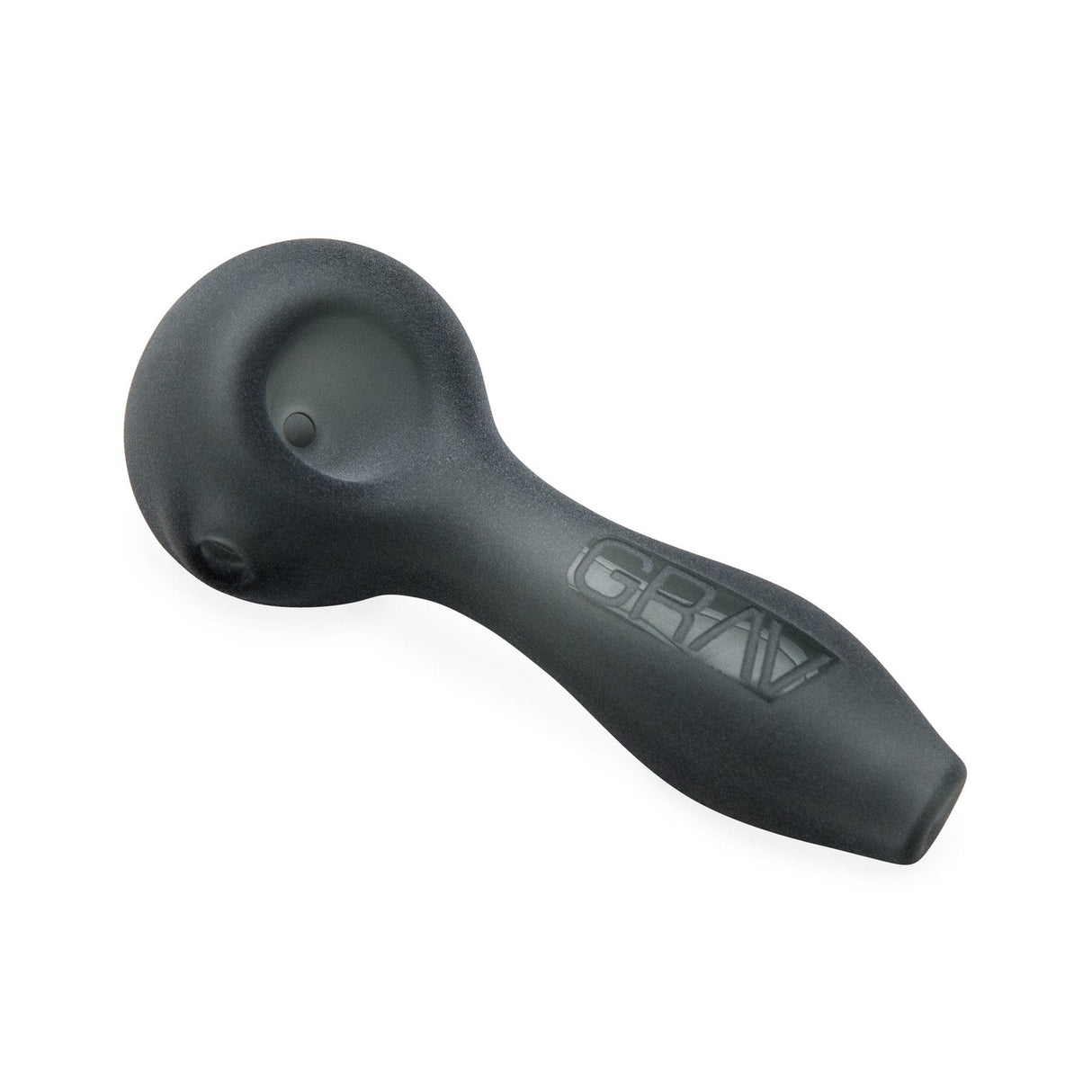 Grav® 4” Sandblasted Spoon Pipe 