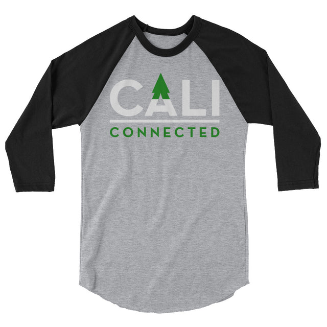 CaliConnected 3/4 Sleeve Raglan Tee 