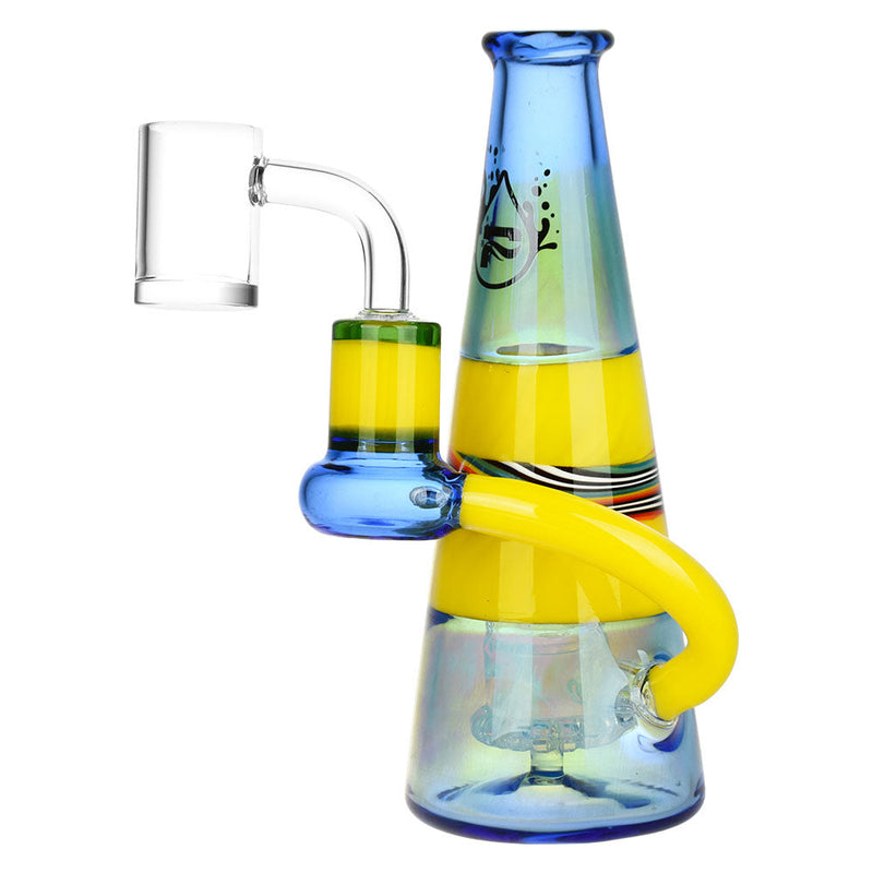 Pulsar Electric Visions Recycler Rig Blue & Yellow