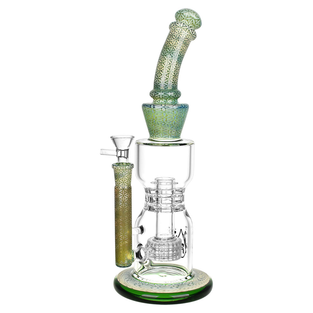 Pulsar Flower Of Life Bong Green