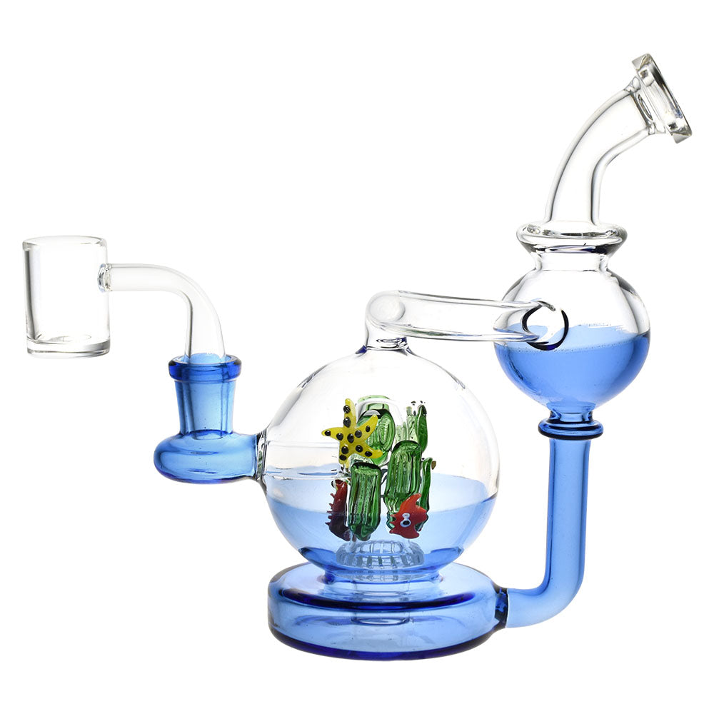 Pulsar 7” Sea Globe Recycler Dab Rig – CaliConnected