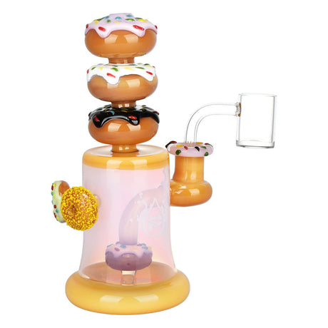 Pulsar Triple Stack Donut Dab Rig Pink