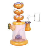 Pulsar Triple Stack Donut Dab Rig Purple