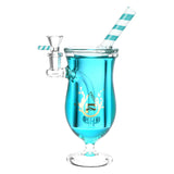 Pulsar Tropical Cooler Glycerin Bong Blue