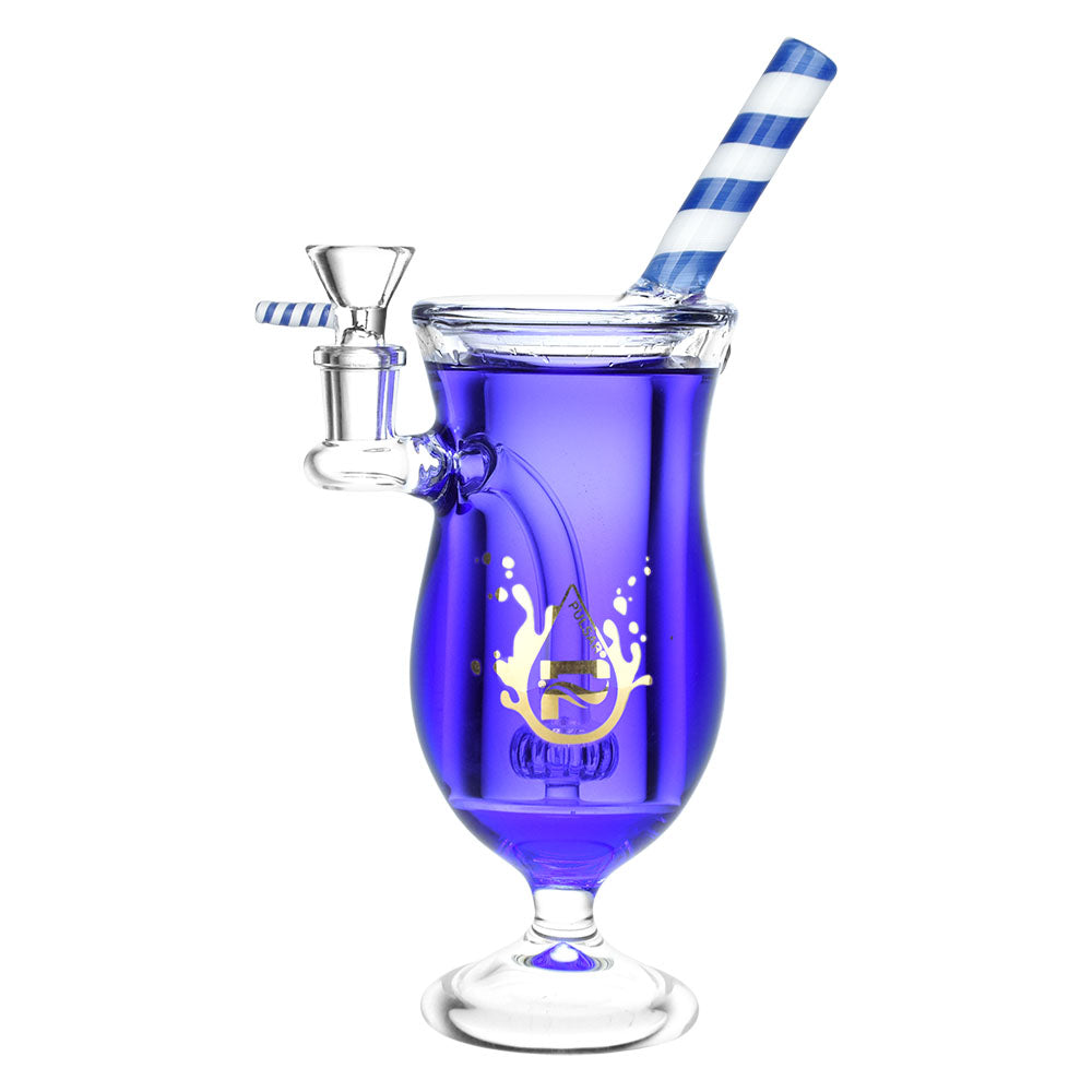 Pulsar Tropical Cooler Glycerin Bong Purple