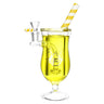 Pulsar Tropical Cooler Glycerin Bong Yellow