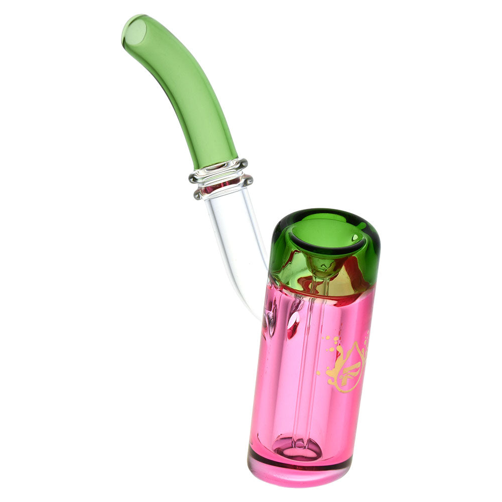 Pulsar Two Tone Glycerin Bubbler Pink & Green