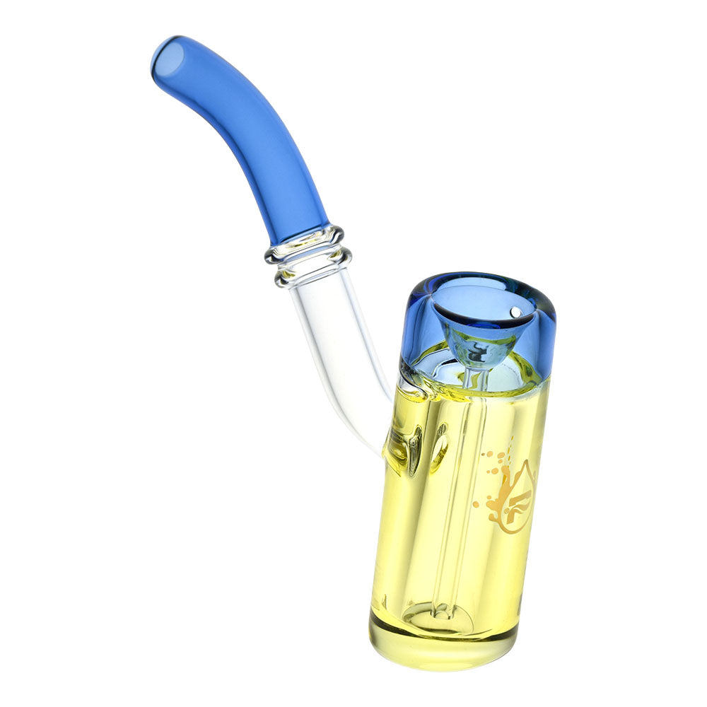 Pulsar Two Tone Glycerin Bubbler Yellow & Blue