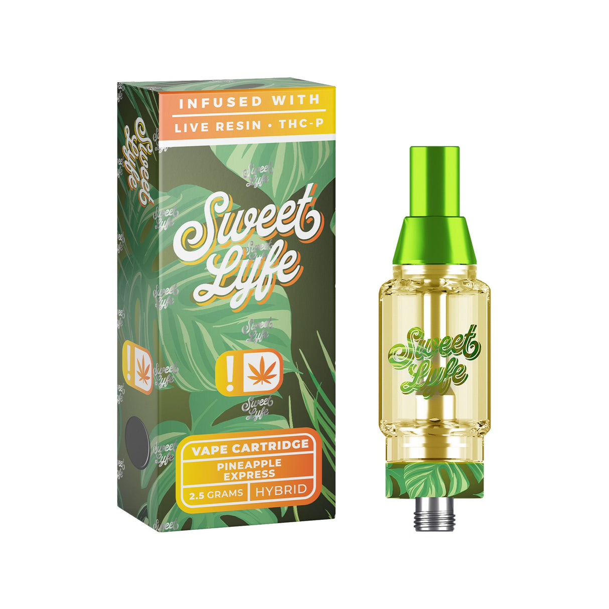 Sweet Lyfe Live Resin Delta-8 + THC-P Cartridges