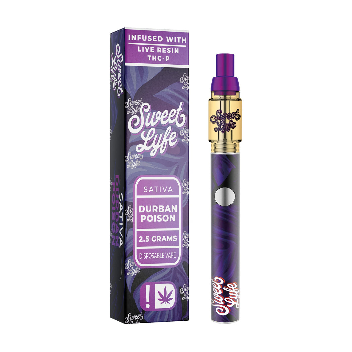 Sweet Lyfe Live Resin Delta 8 + THC-P Vape Pen