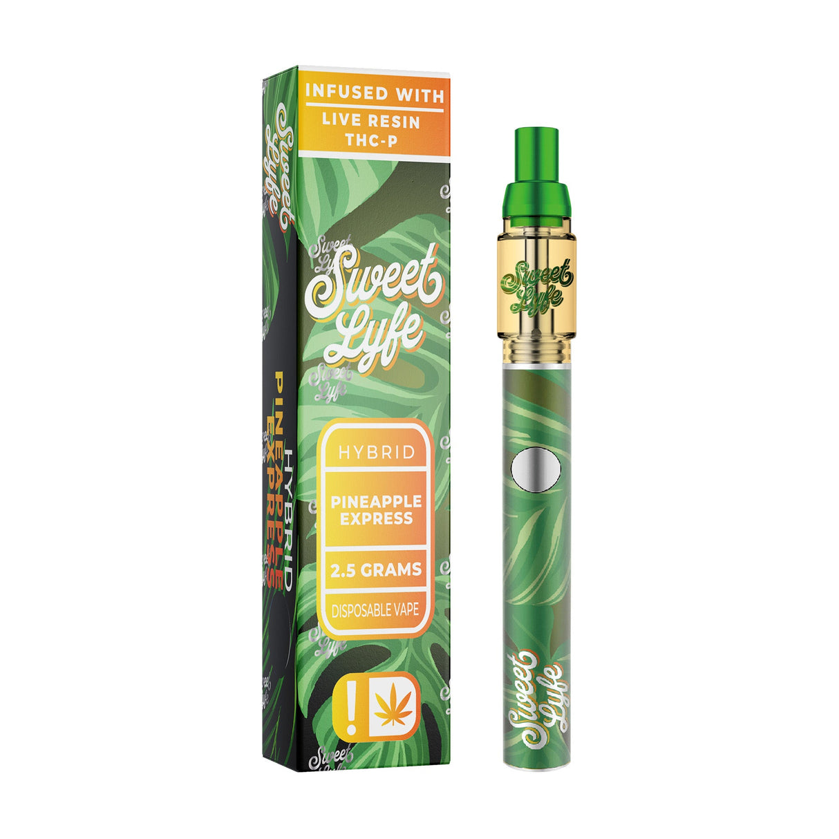 Sweet Lyfe Live Resin Delta 8 + THC-P Vape Pen
