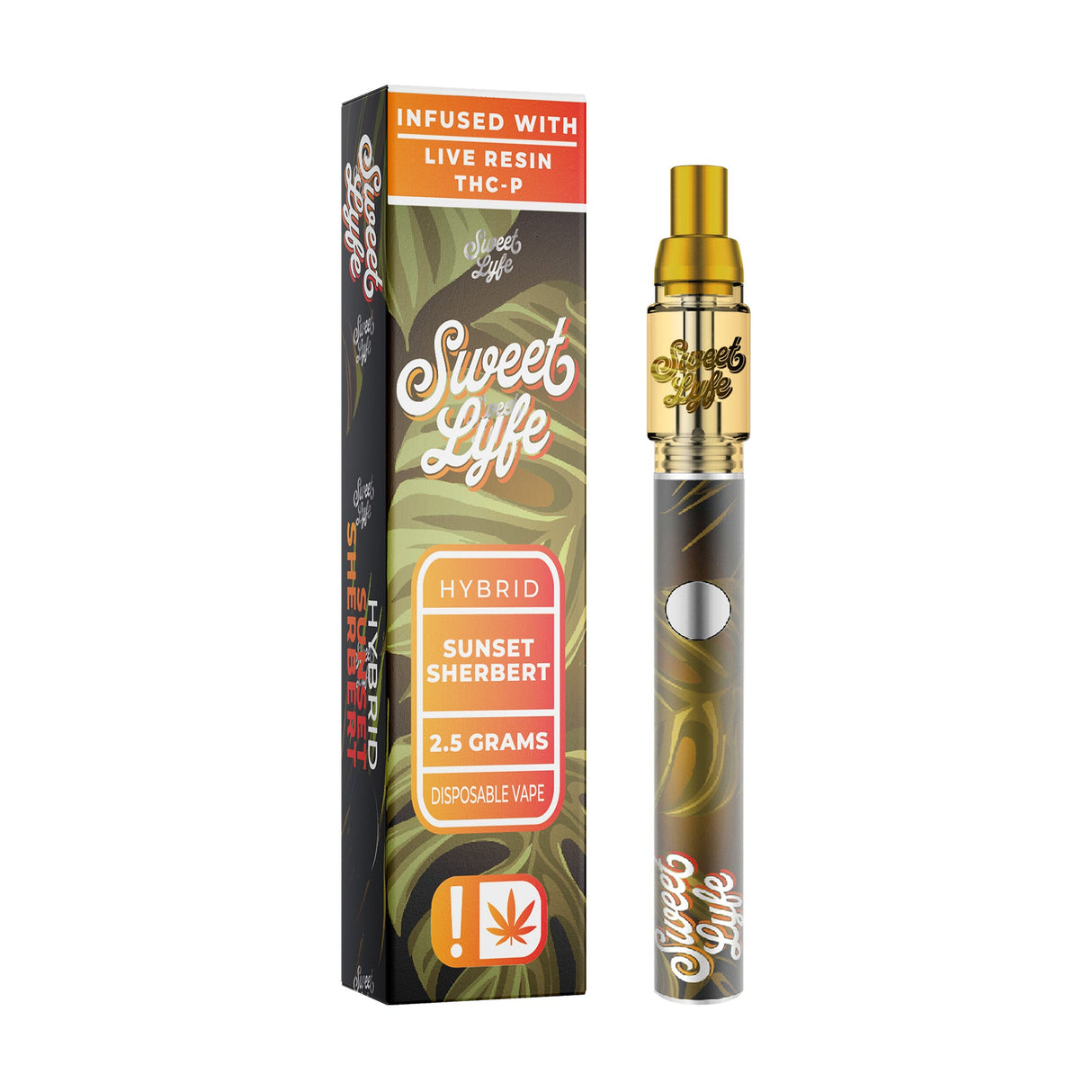 Sweet Lyfe Live Resin Delta 8 + THC-P Vape Pen